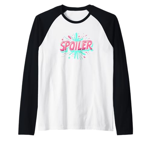 Tolles, lebendiges Spoiler-Statement für Erwachsene und Kinder Raglan Tolles, lebendiges Spoiler-Statement für Erwachsene und Kinder Raglan von Spoiler Outfit