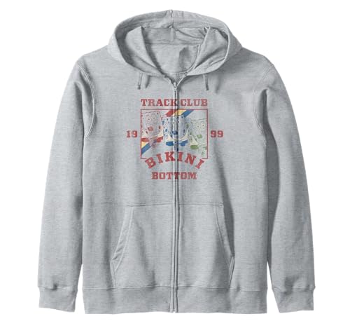 SpongeBob SquarePants Bikini Bottom Track Club 1999 Retro Kapuzenjacke von SpongeBob SquarePants