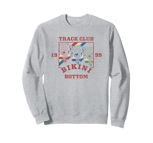 SpongeBob SquarePants Bikini Bottom Track Club 1999 Retro Sweatshirt SpongeBob SquarePants Bikini Bottom Track Club 1999 Retro Sweatshirt von SpongeBob SquarePants