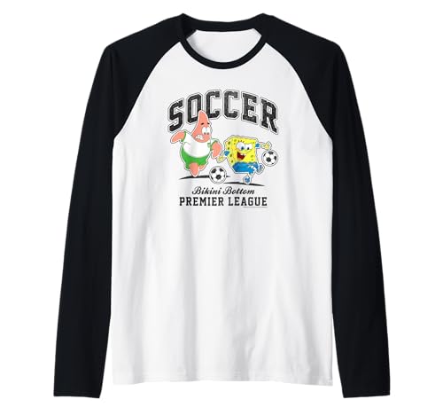 SpongeBob SquarePants Soccer Bikini Bottom Premier League Raglan von SpongeBob SquarePants