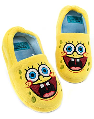 SPONGEBOB SQUAREPANTS Herren Hausschuhe Erwachsene Elastizierte Hausschieber von SPONGEBOB SQUAREPANTS