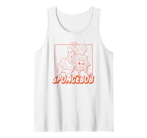 Spongebob Squarepants Bikini Bottom Buddies Group Shot F&B Tank Top von SpongeBob SquarePants