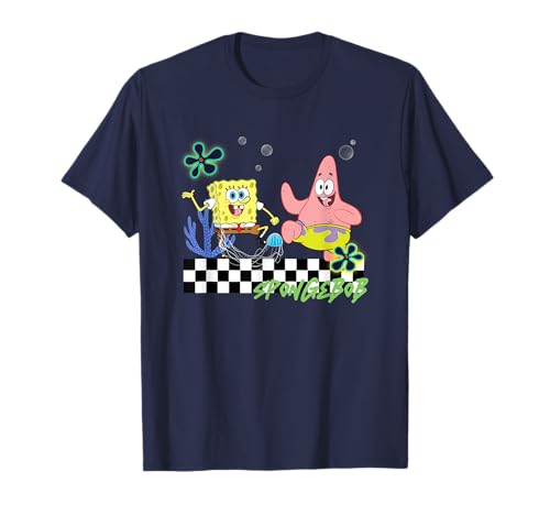 Spongebob Squarepants Bikini Bottom Dancing T-Shirt von SpongeBob SquarePants