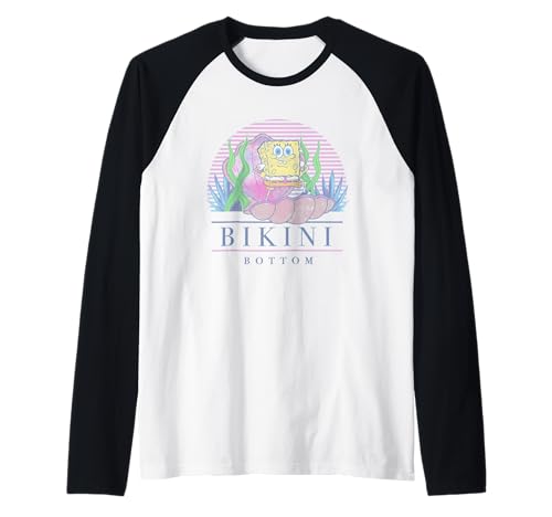 Spongebob Squarepants Bikini Bottom Pearl Shell Raglan von SPONGEBOB SQUAREPANTS