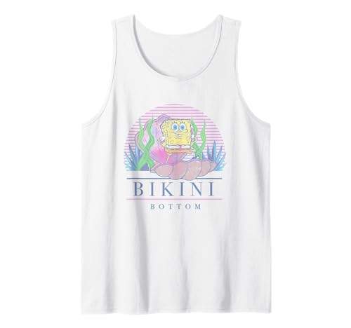 Spongebob Squarepants Bikini Bottom Pearl Shell Tank Top von SPONGEBOB SQUAREPANTS