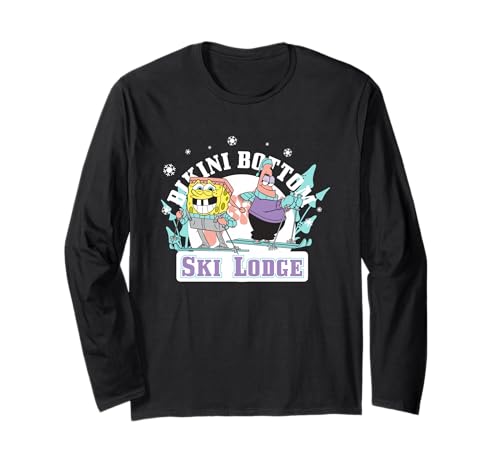 Spongebob Squarepants Bikini Bottom Ski Lodge Langarmshirt von SpongeBob SquarePants