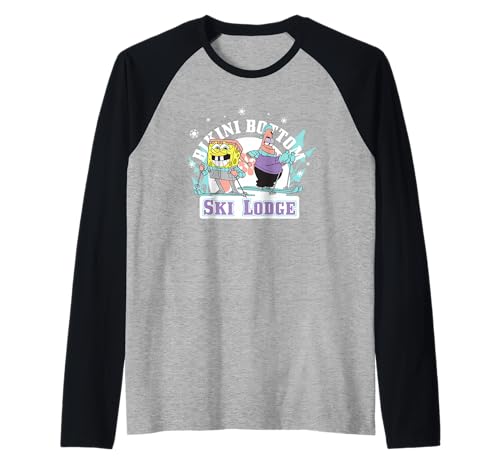 Spongebob Squarepants Bikini Bottom Ski Lodge Raglan von SpongeBob SquarePants