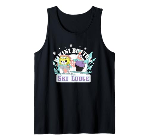 Spongebob Squarepants Bikini Bottom Ski Lodge Tank Top von SpongeBob SquarePants