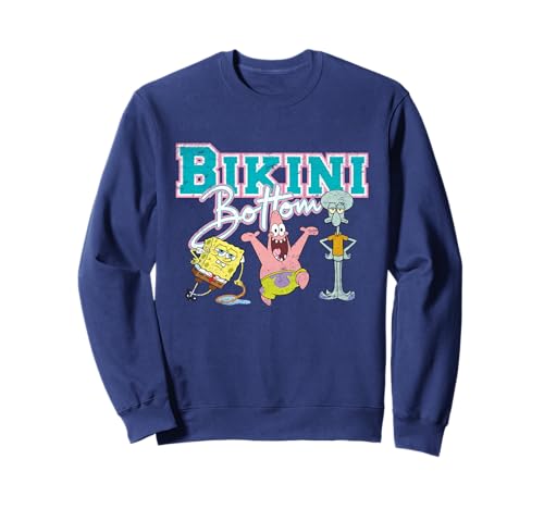Spongebob Squarepants Bikini Bottom Trio Sweatshirt von SpongeBob SquarePants