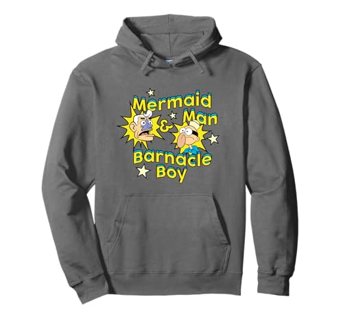 Spongebob Squarepants Mermaid Man & Barnacle Boy Pullover Hoodie von SpongeBob SquarePants