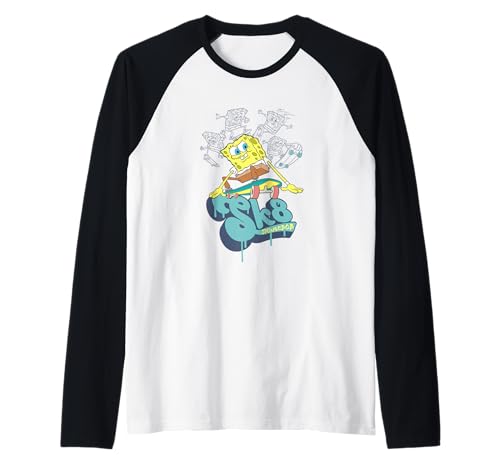 Spongebob Squarepants Skater Boy Raglan von SpongeBob SquarePants
