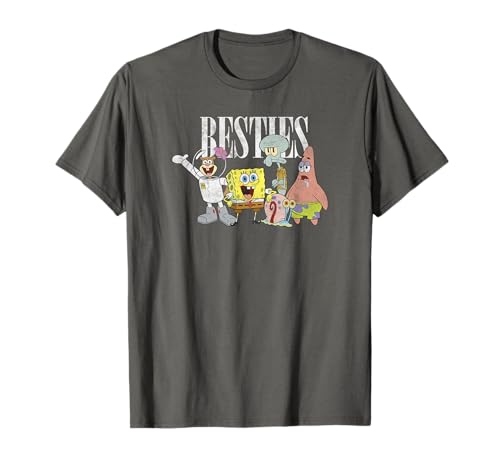 SpongeBob SquarePants Bikini Bottom Group Besties T-Shirt von SPONGEBOB SQUAREPANTS