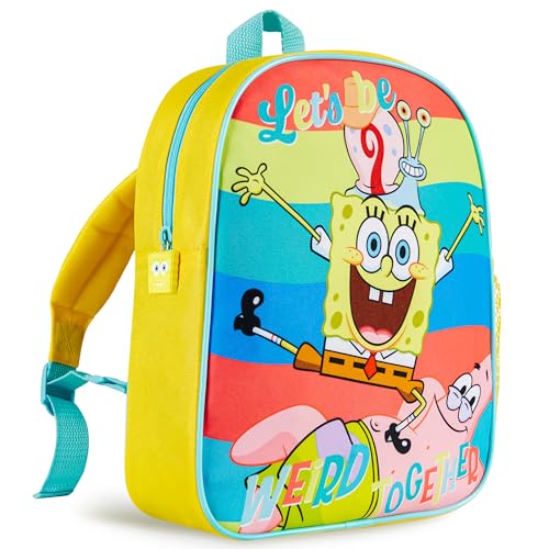 SpongeBob Squarepants Rucksack Kinder, Kindergartenrucksack Jungen von SPONGEBOB SQUAREPANTS