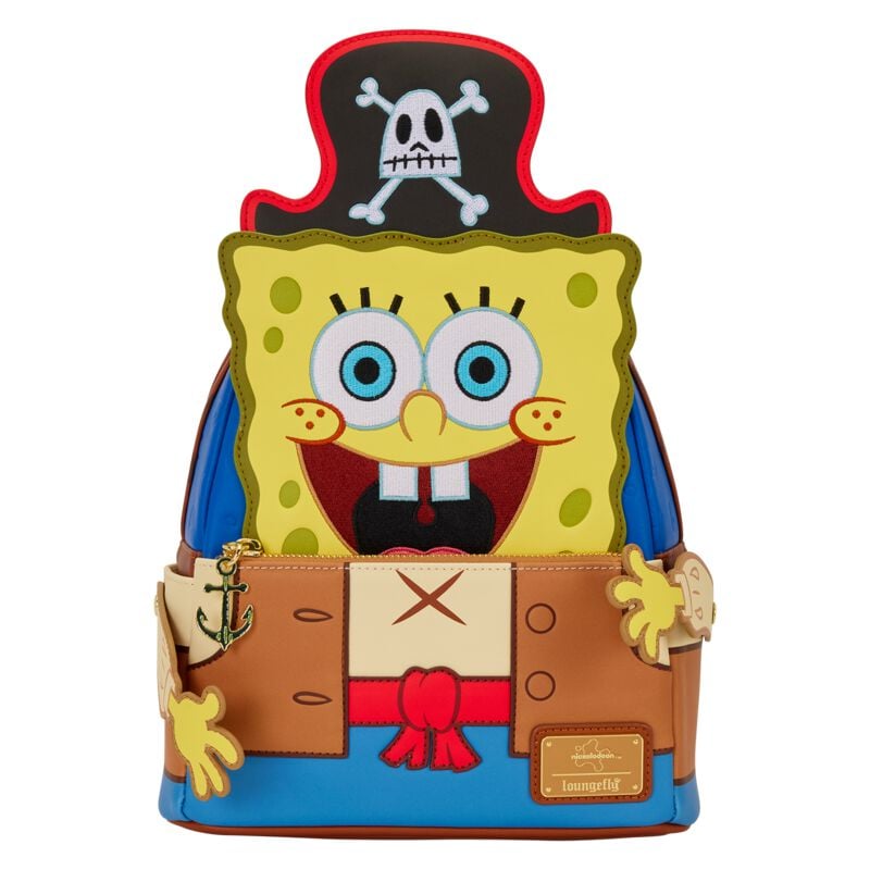 Spongebob Mini-Rucksack - Loungefly - Squarepants - multicolor  - Lizenzierter Fanartikel von Spongebob