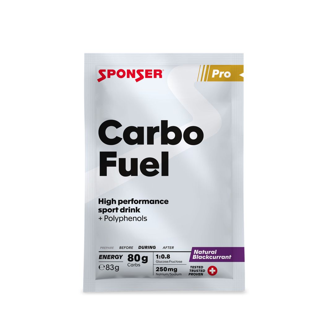 Carbo Fuel Natural Blackcurrant (10 x 83g) von Sponser