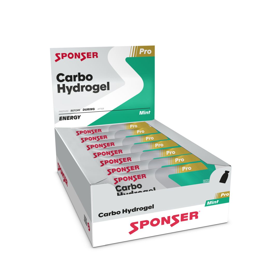 Carbo Hydrogel Mint (20 x 60g) von Sponser