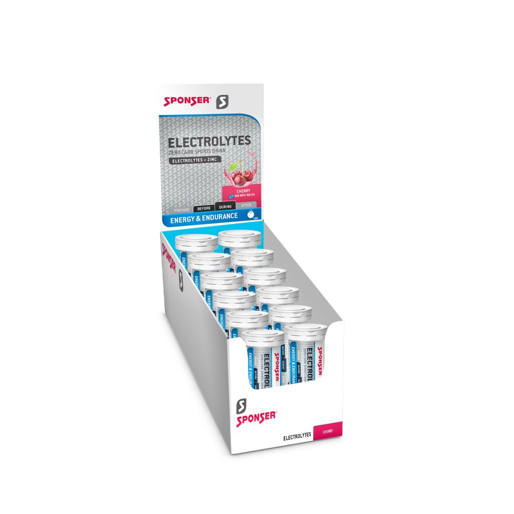 Electrolytes - Cherry (12 x 10 Tabs) von Sponser