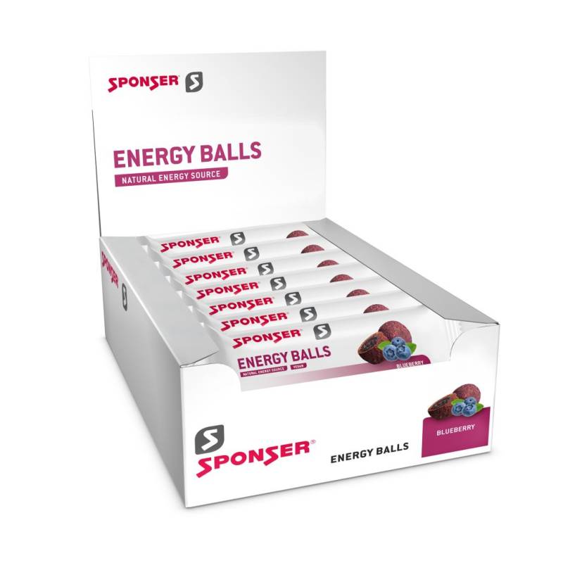 Energy Balls - Blueberry (18 x 45g) von Sponser