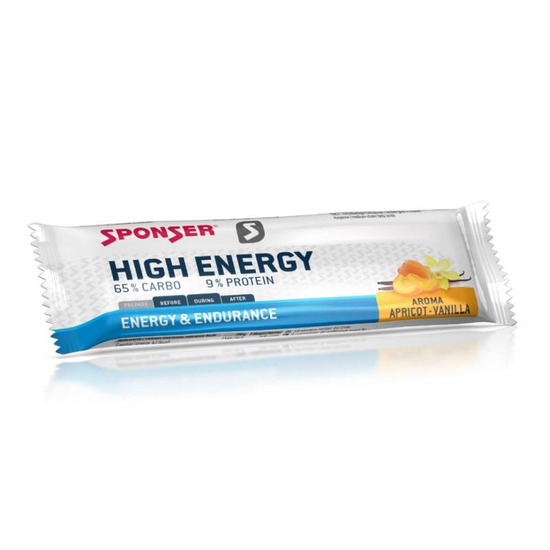 High Energy Bar - Apricot-Vanilla (45g) von Sponser