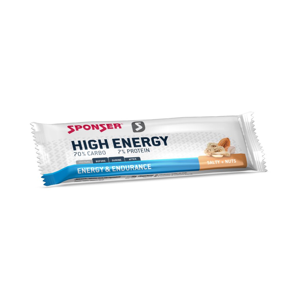 High Energy Bar Salty & Nut (45g) von Sponser