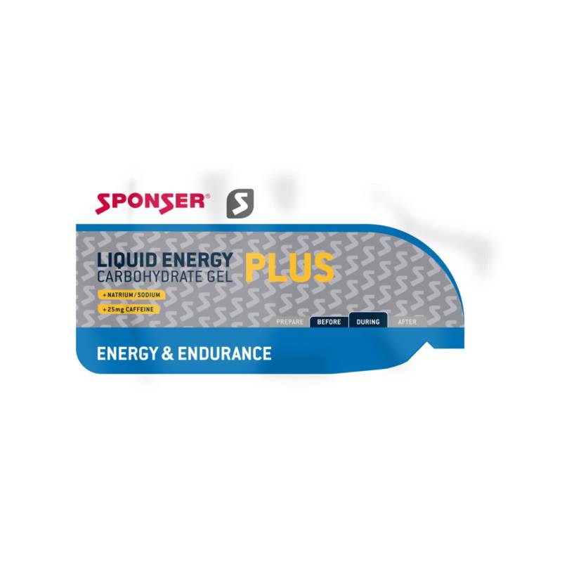 Liquid Energy Plus mit Koffein (35g) von Sponser
