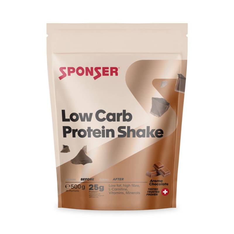 Low Carb Protein Shake - Chocolate (500g) von Sponser