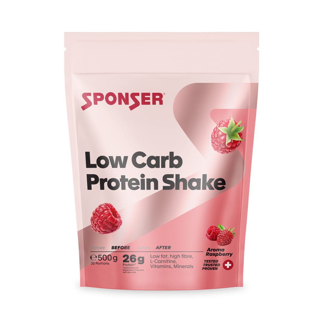 Low Carb Protein Shake - Raspberry (500g) von Sponser