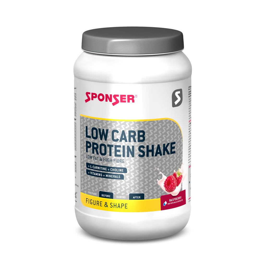 Low Carb Protein Shake - Raspberry (550g) von Sponser