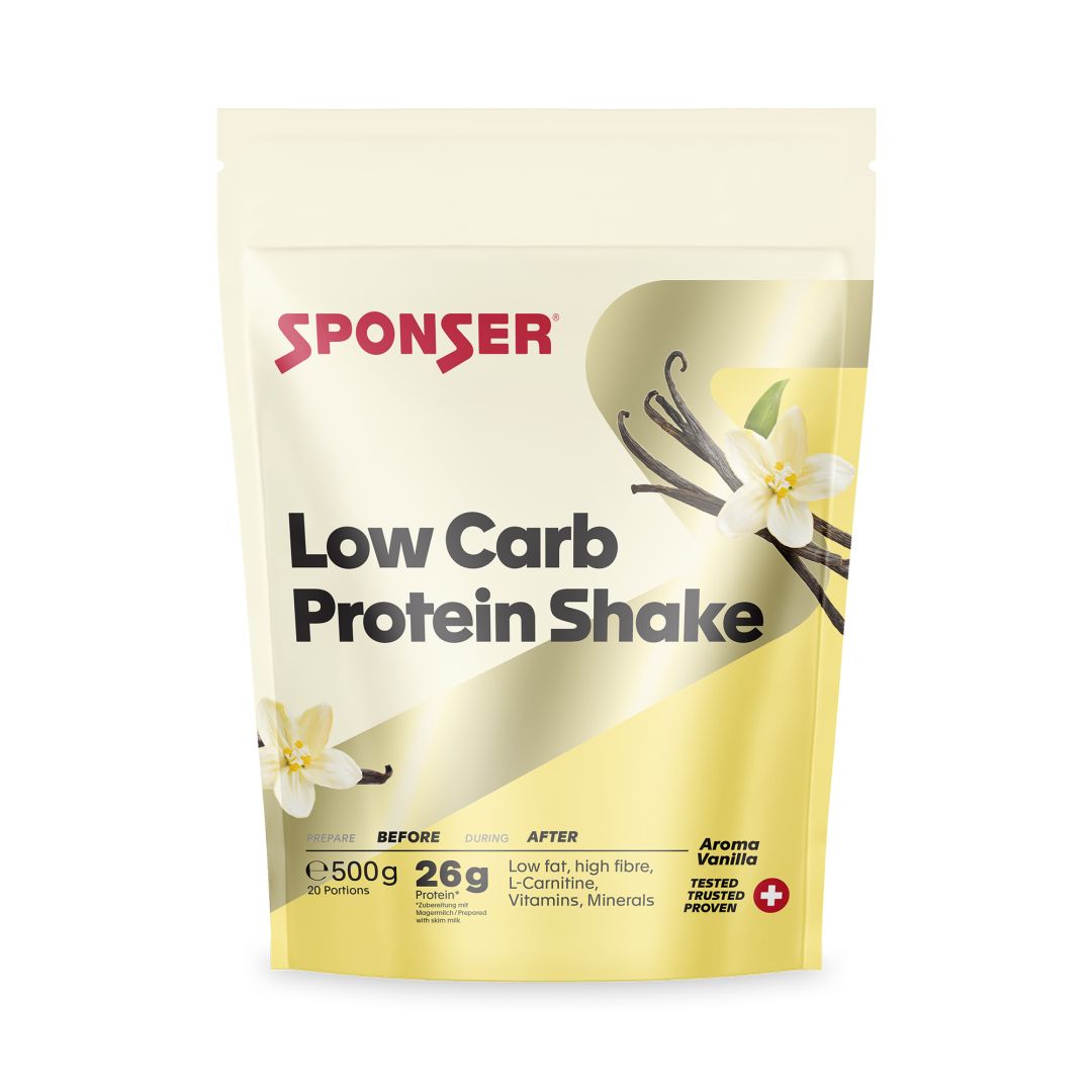 Low Carb Protein Shake - Vanilla (500g) von Sponser