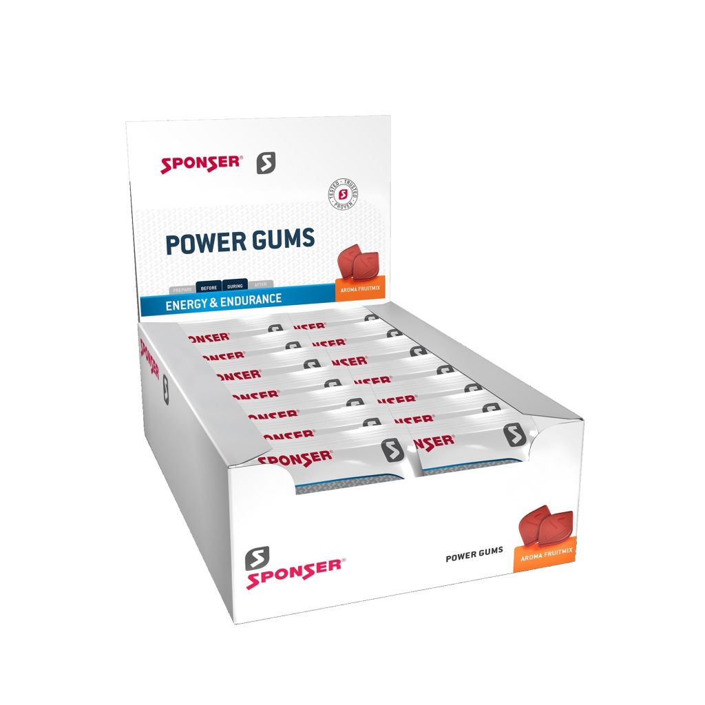 Power Gums - Fruit Mix (20 x 75g) von Sponser