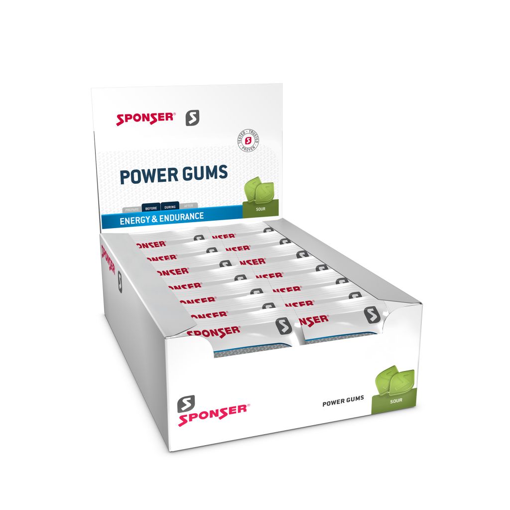 Power Gums Sour (20 x 75g) von Sponser