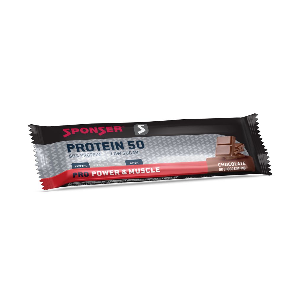 Protein 50 Bar Chocolate - Einzelpackung (50g) von Sponser