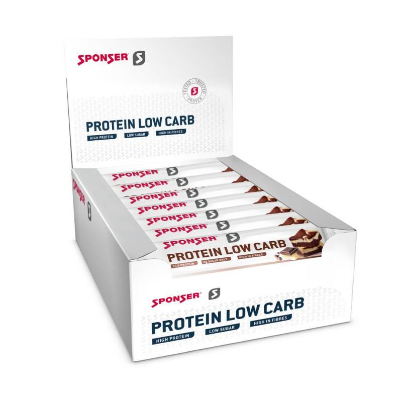 Protein Low Carb - Choco Brownie (25 x 50g) von Sponser