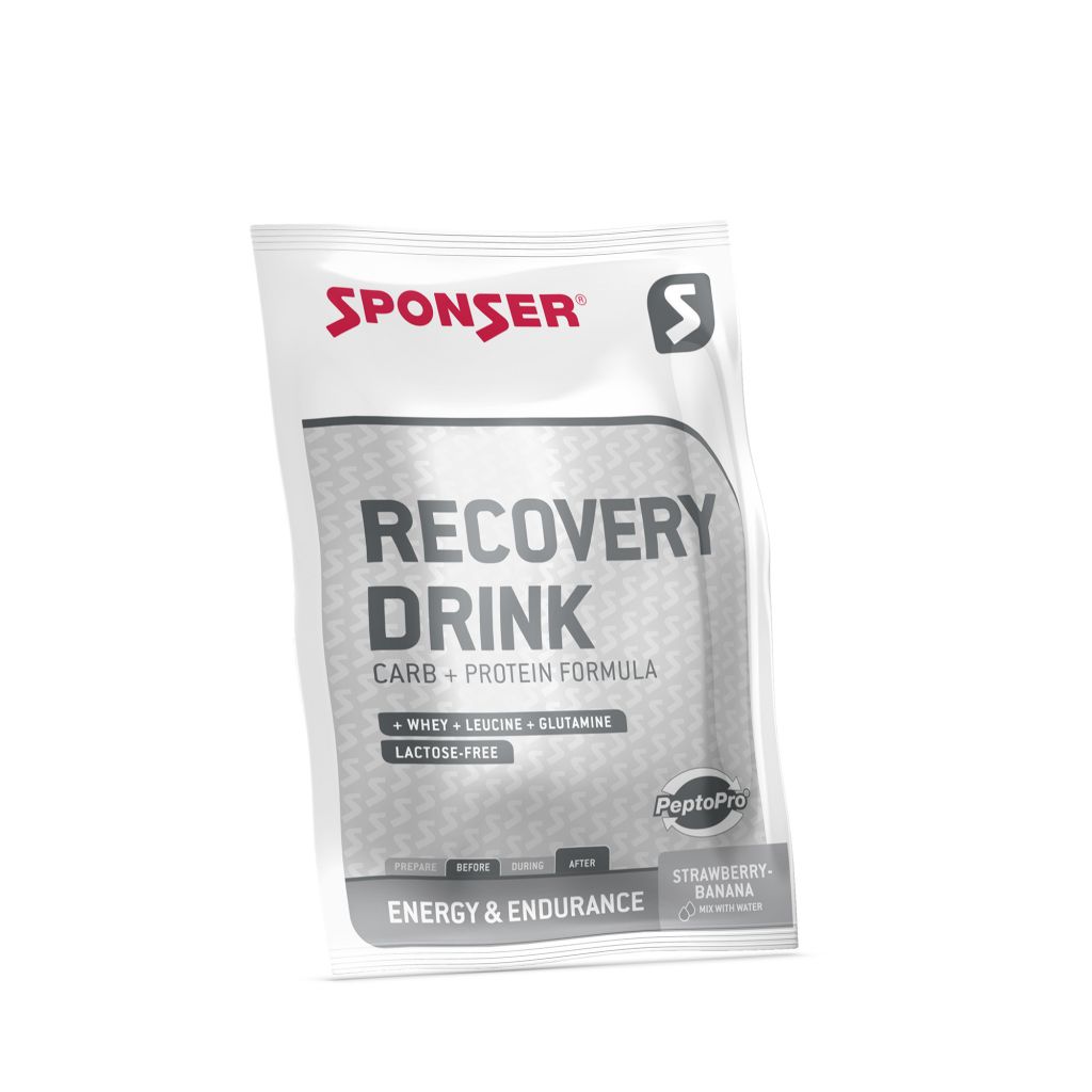 Recovery Drink - Strawberry-Banana (60g) von Sponser