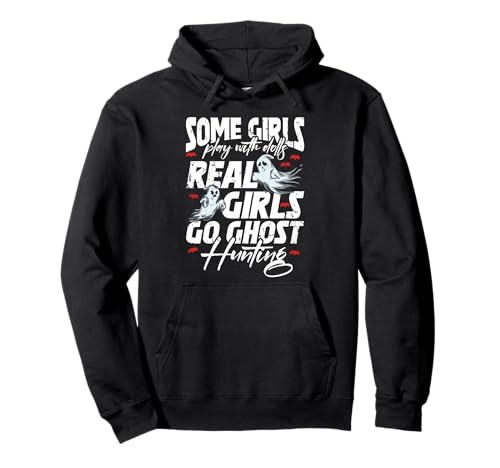Echtes Geisterjagd-Design für Mädchen Pullover Hoodie Echtes Geisterjagd-Design für Mädchen Pullover Hoodie von Spooky Adventures Co.