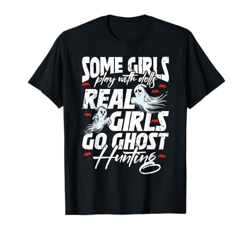 Echtes Geisterjagd-Design für Mädchen T-Shirt Echtes Geisterjagd-Design für Mädchen T-Shirt von Spooky Adventures Co.