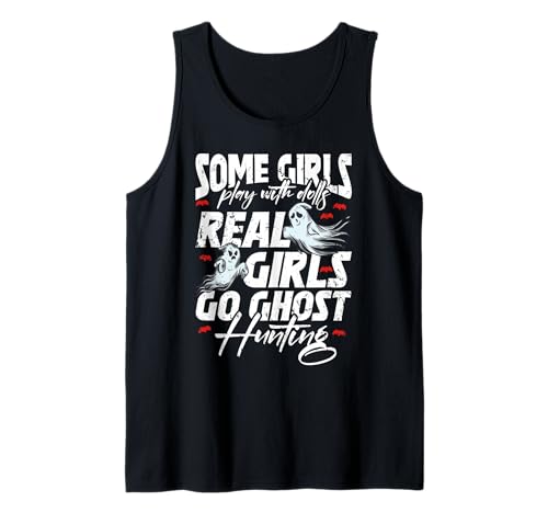 Echtes Geisterjagd-Design für Mädchen Tank Top Echtes Geisterjagd-Design für Mädchen Tank Top von Spooky Adventures Co.