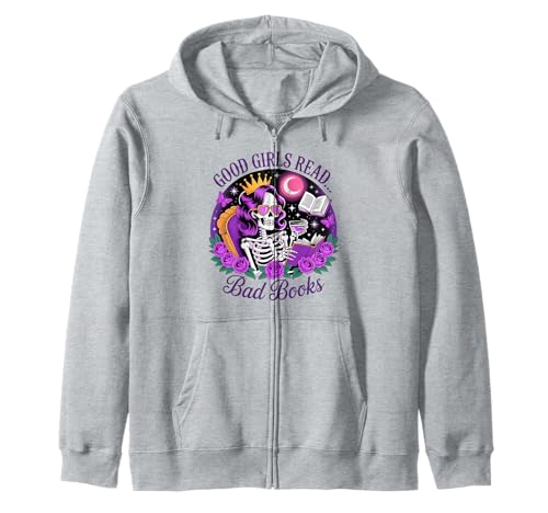 Good Girls Read Smutty Books Skelett Lesen Dark Academia Kapuzenjacke Good Girls Read Smutty Books Skelett Lesen Dark Academia Kapuzenjacke von Spooky Bookworm Romance Skeleton Vibes