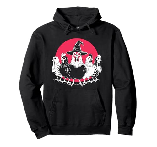 Halloween Lustiges Gruseliges Huhn Kostüm Männer Frauen Pullover Hoodie von Spooky Chicken And Friends Apparel