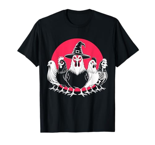 Halloween Lustiges Gruseliges Huhn Kostüm Männer Frauen T-Shirt Halloween Lustiges Gruseliges Huhn Kostüm Männer Frauen T-Shirt von Spooky Chicken And Friends Apparel