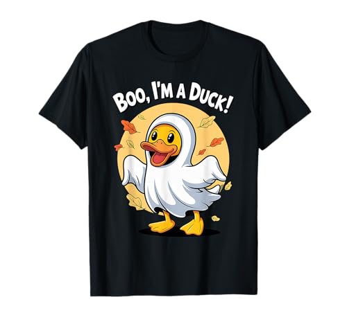 Boo I'm Duck Funny Halloween Duck Costume Kids Boys Girls T-Shirt Boo I'm Duck Funny Halloween Duck Costume Kids Boys Girls T-Shirt von Spooky Duck Duckie Gifts