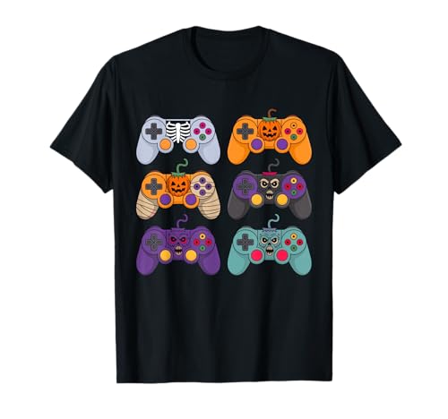 Halloween Skelett Lustig Gruselig Gaming Controller Jungen Kinder T-Shirt Halloween Skelett Lustig Gruselig Gaming Controller Jungen Kinder T-Shirt von Spooky Gaming Controllers Halloween Boys Kids Fun