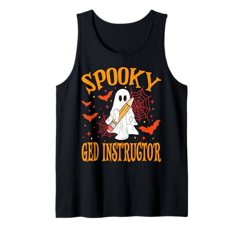 Gruselig GED Lehrer Geist Lustig Halloween Schule Frauen Tank Top Gruselig GED Lehrer Geist Lustig Halloween Schule Frauen Tank Top von Spooky Ghost Halloween for Teachers And Students