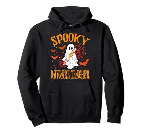 Gruselige Kindertagesstätte Lehrer Geist Lustig Halloween Schule Frauen Pullover Hoodie von Spooky Ghost Halloween for Teachers And Students