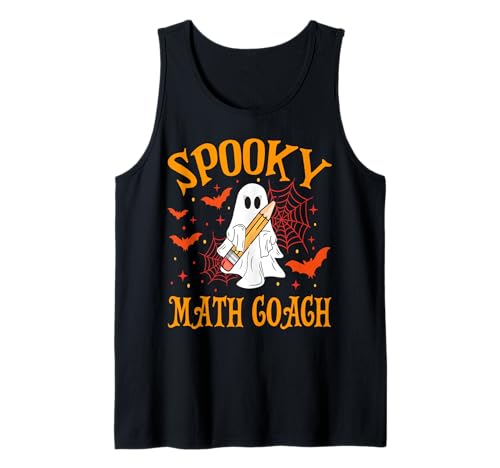 Gruselige Mathematik Coach Geist Lustig Halloween Schule Frauen Tank Top Gruselige Mathematik Coach Geist Lustig Halloween Schule Frauen Tank Top von Spooky Ghost Halloween for Teachers And Students