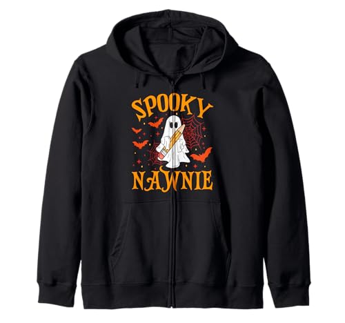Gruselige Nawnie Ghost Lustig Halloween Schule Frauen Kapuzenjacke Gruselige Nawnie Ghost Lustig Halloween Schule Frauen Kapuzenjacke von Spooky Ghost Halloween for Teachers And Students
