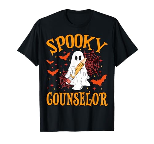 Gruseliger Ratgeber Geist Lustig Halloween Schule Frauen T-Shirt Gruseliger Ratgeber Geist Lustig Halloween Schule Frauen T-Shirt von Spooky Ghost Halloween for Teachers And Students