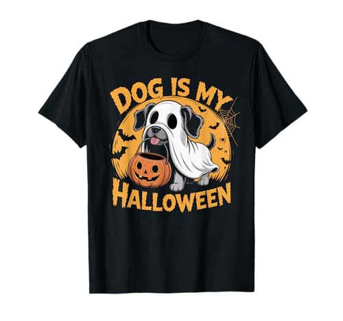 Lustiger My Dog is My Boo Halloween Ghost Dog Men Women Kids T-Shirt Lustiger My Dog is My Boo Halloween Ghost Dog Men Women Kids T-Shirt von Spooky Halloween Pet Designs for Dogs Lovers Sar