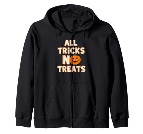 Lustiger Halloween-Spruch für Jungs All Tricks No Treats Spooky Kapuzenjacke Lustiger Halloween-Spruch für Jungs All Tricks No Treats Spooky Kapuzenjacke von Spooky Halloween Quotes