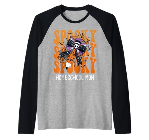 Gruselige Homeschool Mama Halloween Schule Raglan Gruselige Homeschool Mama Halloween Schule Raglan von Spooky Halloween for Teachers And Students